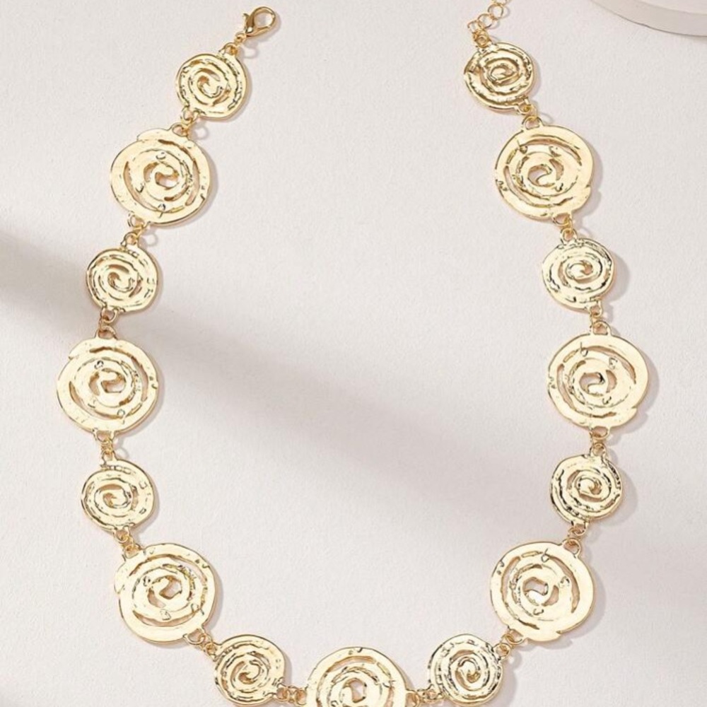 Beautiful statement stainless steel necklace - Picture 2 of 4